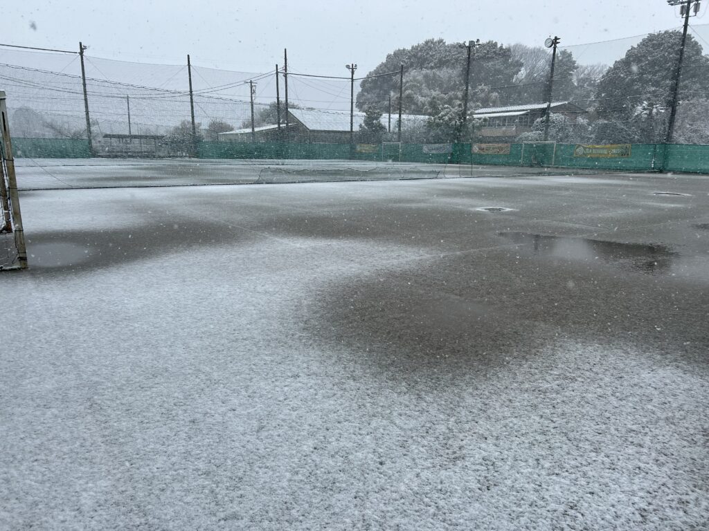 お足元にはお気を付けください⛄